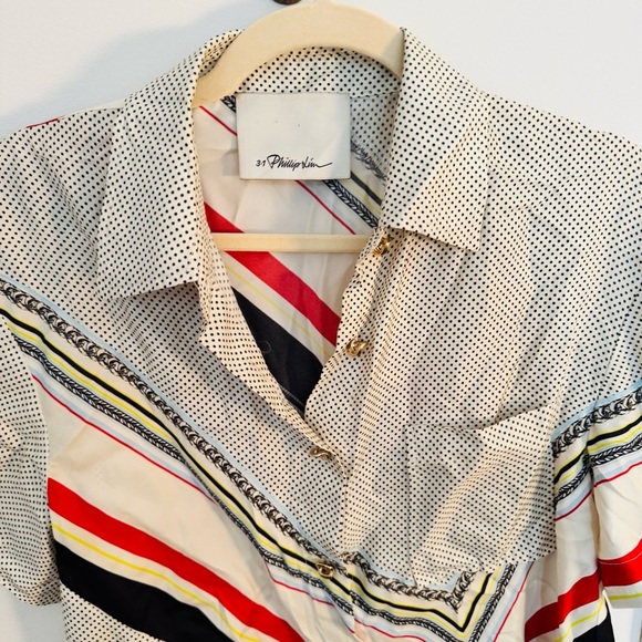 3.1 PHILLIP LIM Liberty Silk Camp Shirt - Picture 3 of 7